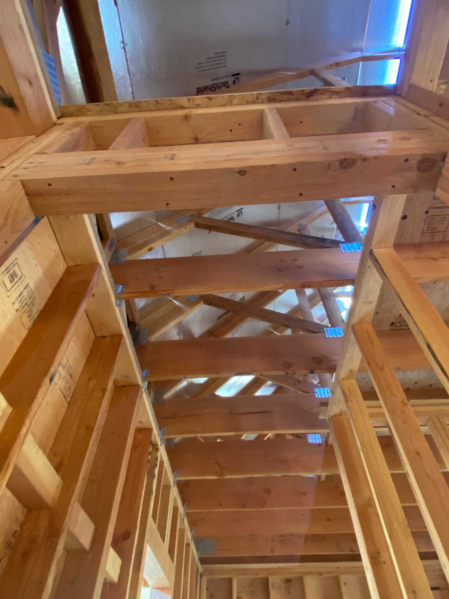 ADU interior framing