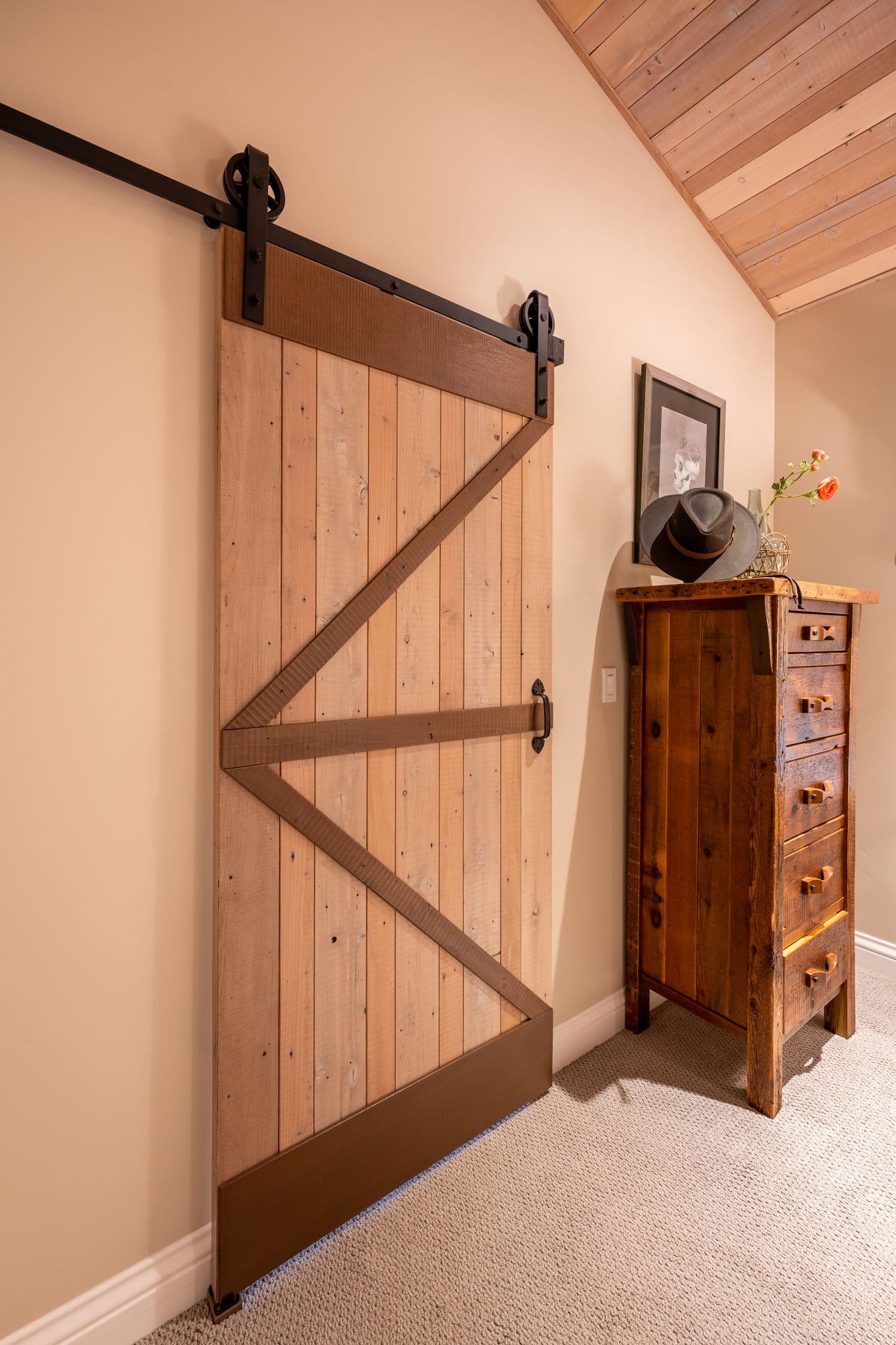 Barn door detail