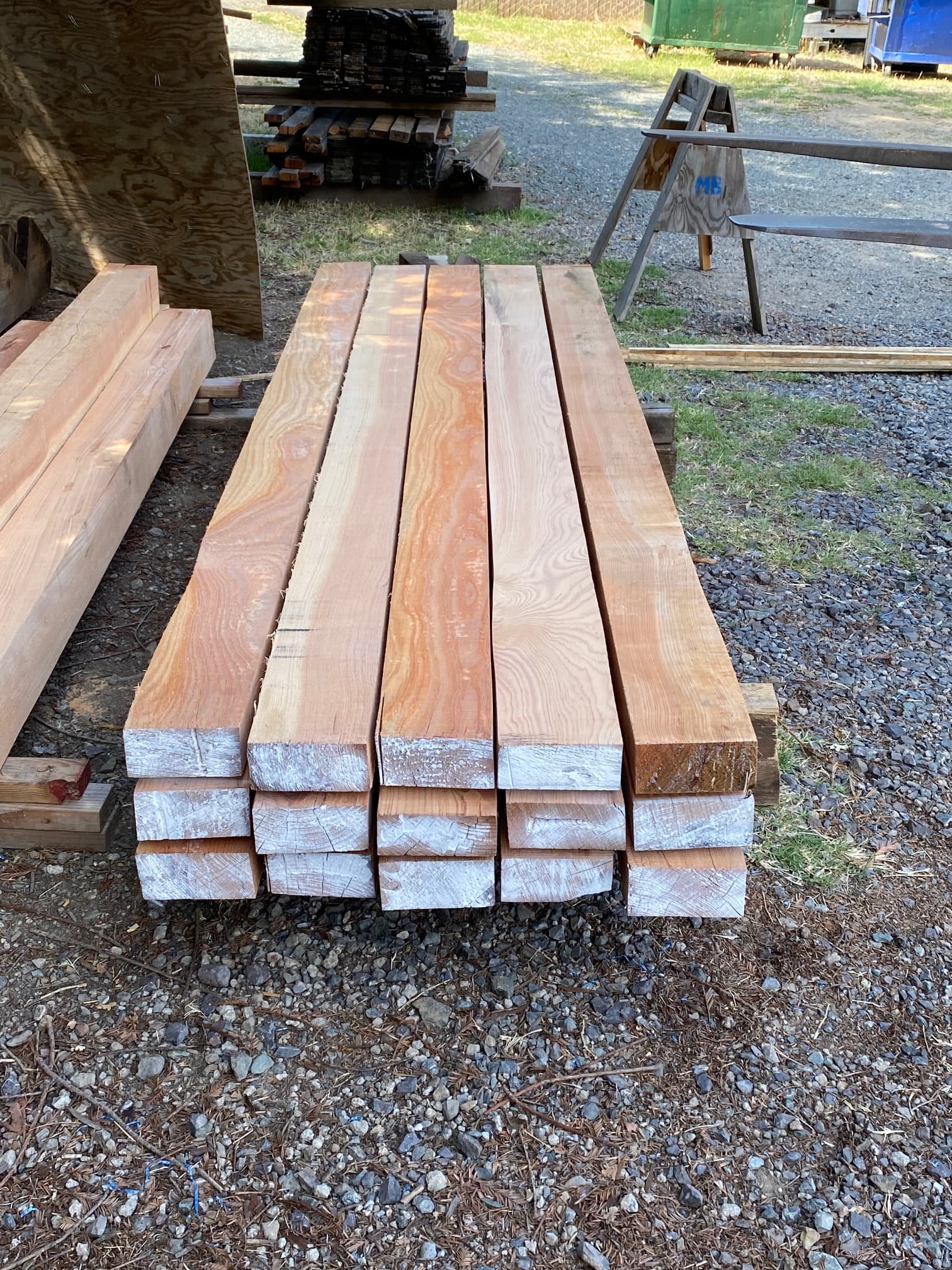 Repurposed lumber